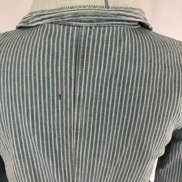 Anthro Holding Horse Patchwork Denim Jacket - Picture 6 of 8